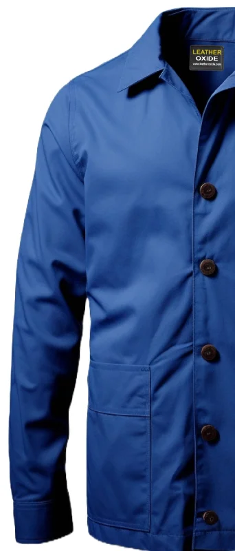 Blue Cotton Coat