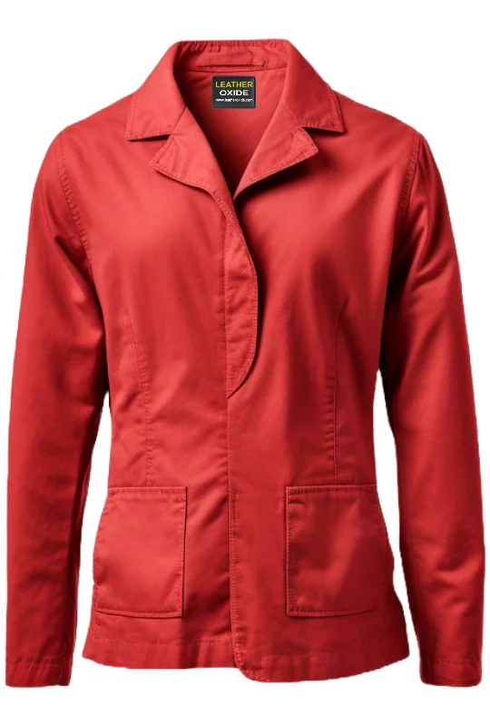 Red Cotton Jacket