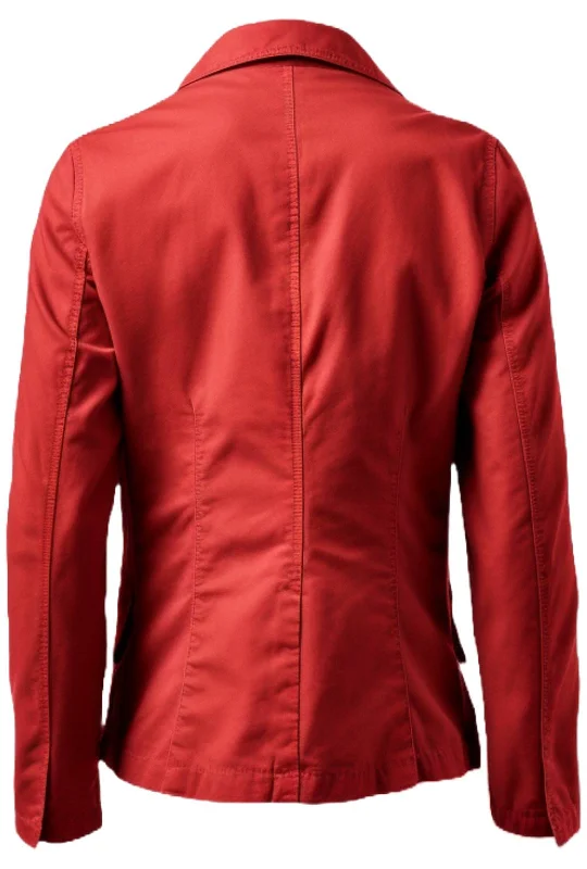 Red Cotton Jacket