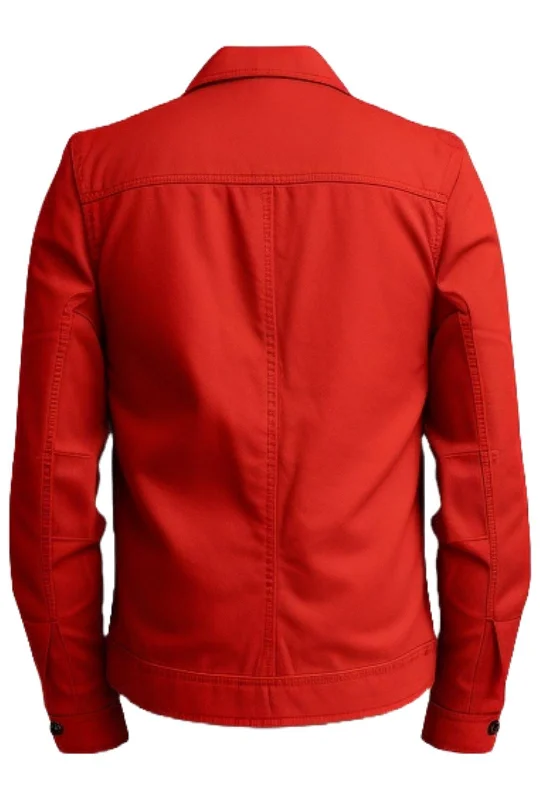 Red Cotton Shirt