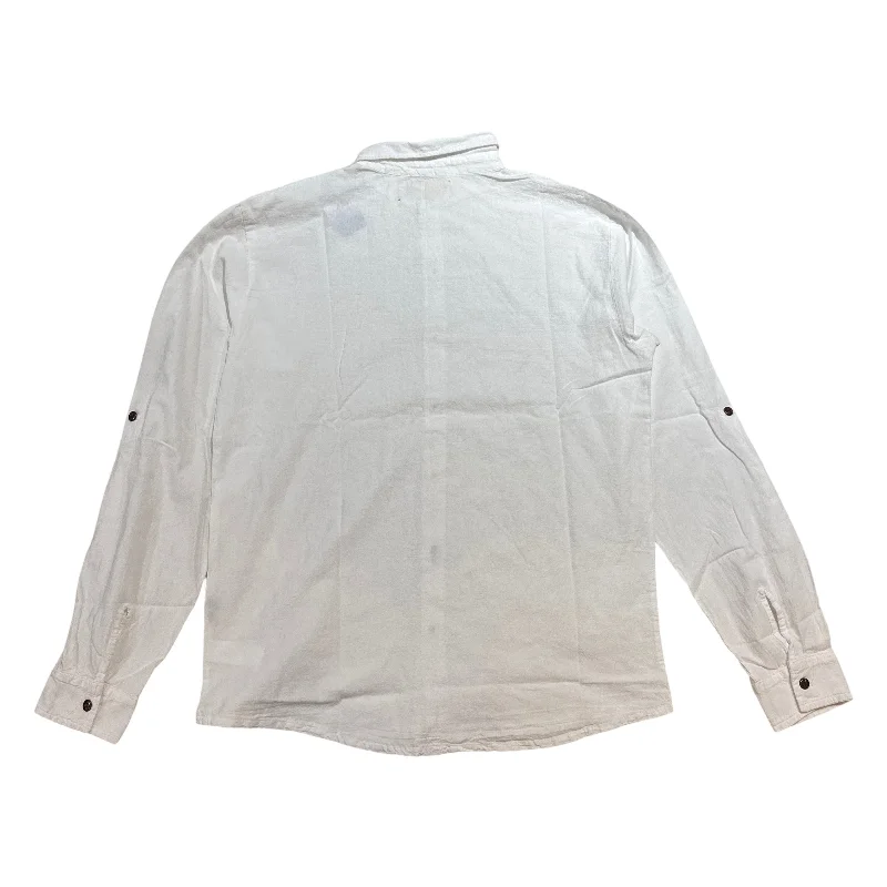 Seaspice White Peruvian Cotton Button Up Shirt