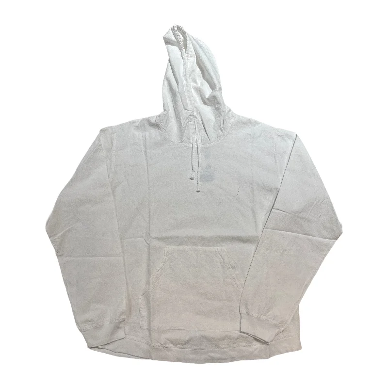 Seaspice White Peruvian Cotton Drawstring Hoodie