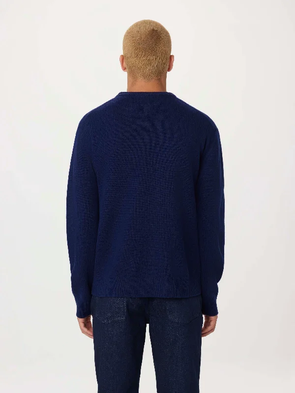 The Lambswool Sweater in Royal Blue