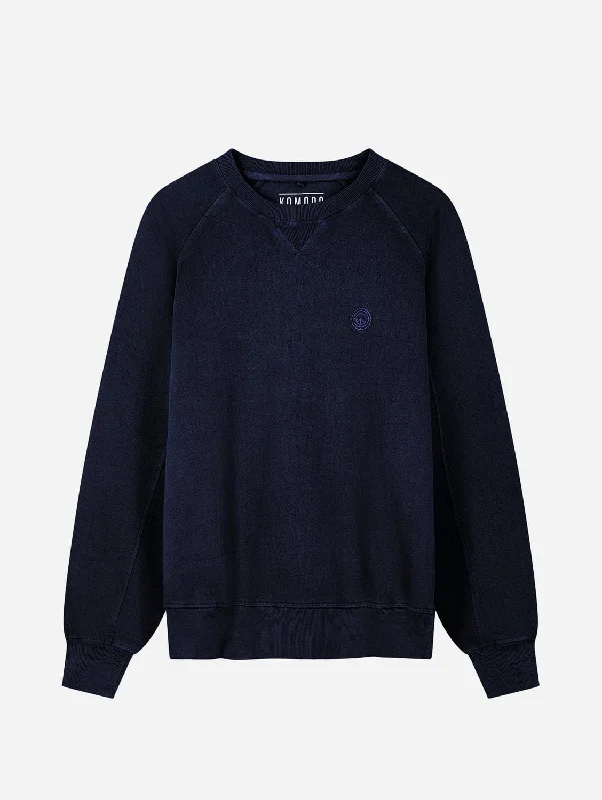 Anton Men's Organic Cotton Crewneck | Navy