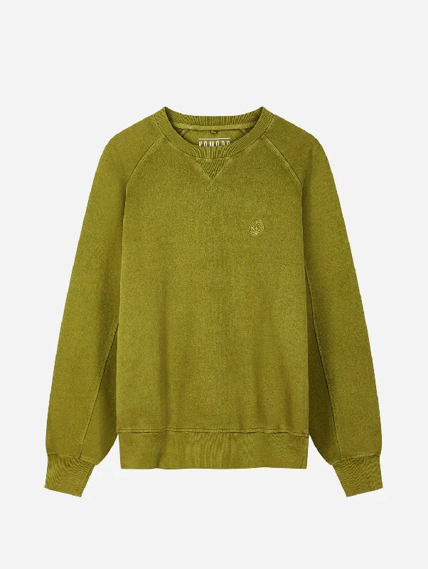 Anton Men's Organic Cotton Crewneck | Olive