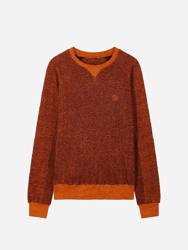 Anton Men's Organic Cotton Crewneck | Tobacco Brown