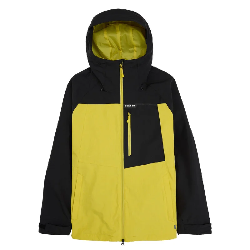 Burton 2024 Lodgepole Jacket - True Black/Sulfur