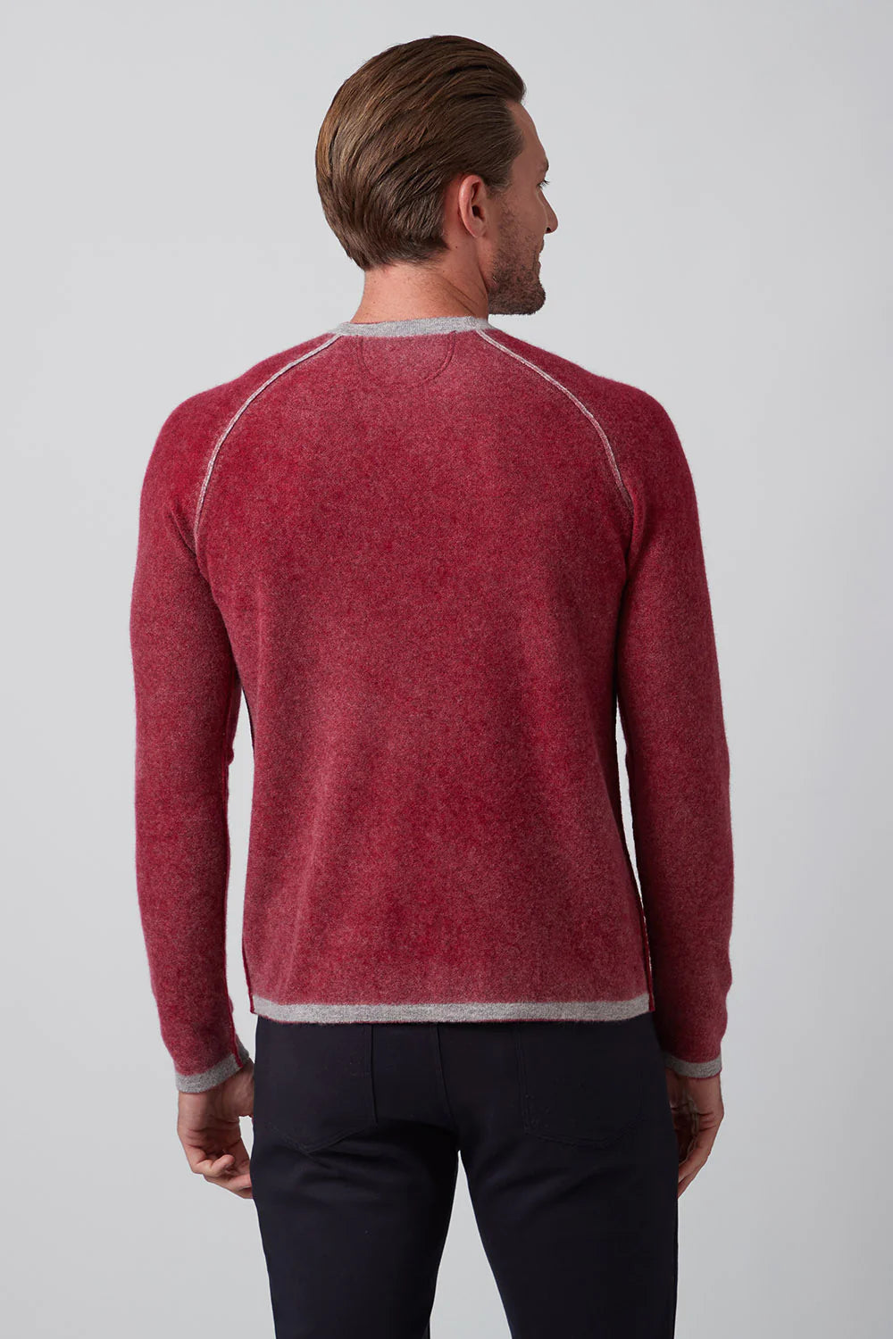 Raffi Reversible Crew Cranberry