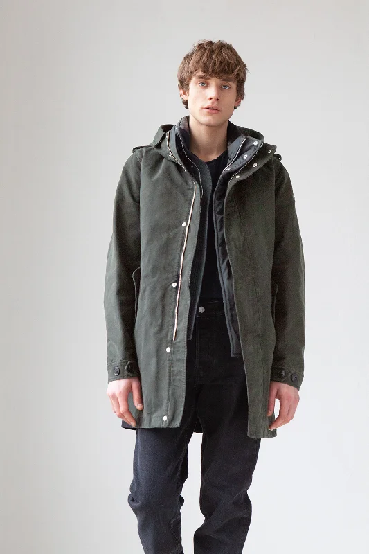 COTTON PARKA TIO WITH DOWN VEST