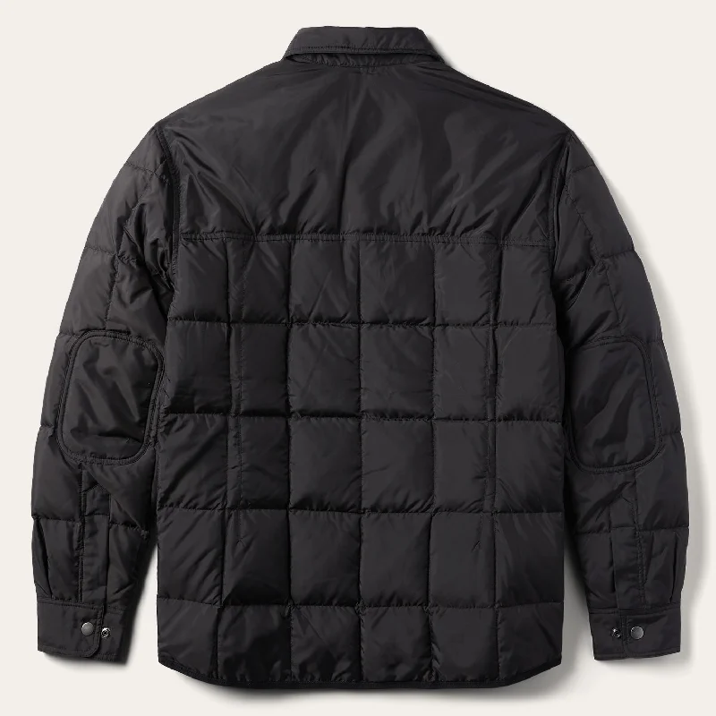 Crushable Black Parachute Jacket