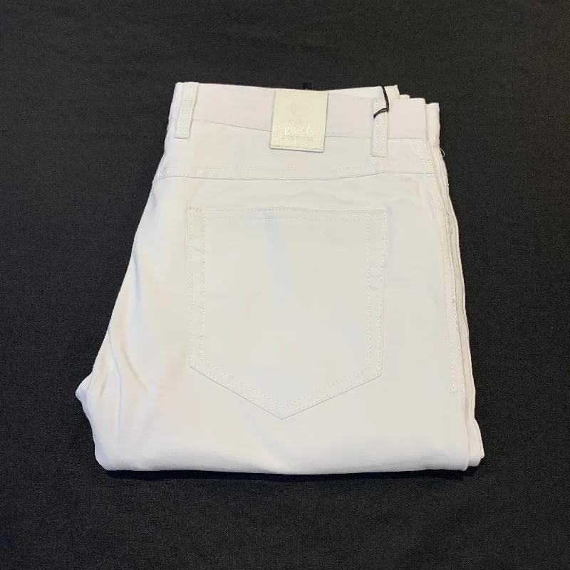 Enzo Albert-5 White High-end Pants