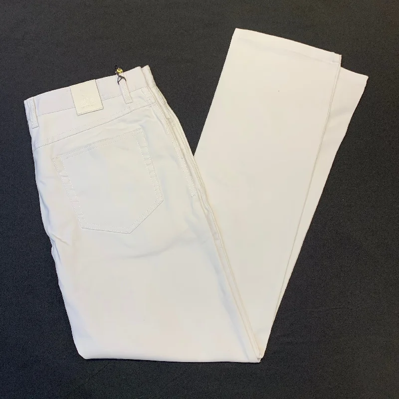 Enzo Albert-5 White High-end Pants