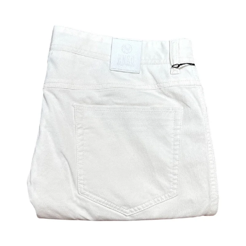 Enzo Alpha 368 White High-end Pants