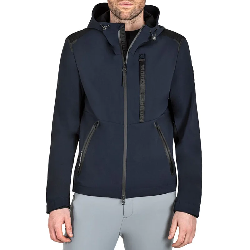 Equiline Men's Softshell Jacket Chilec Navy