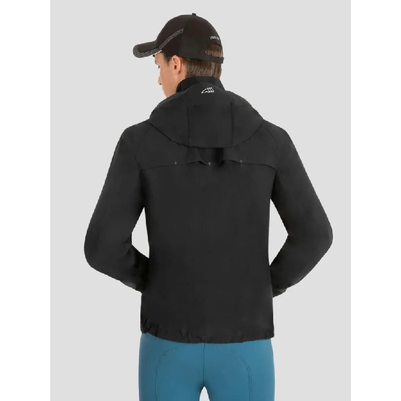 Equiline Men's Waterproof Jacket Colinec Black