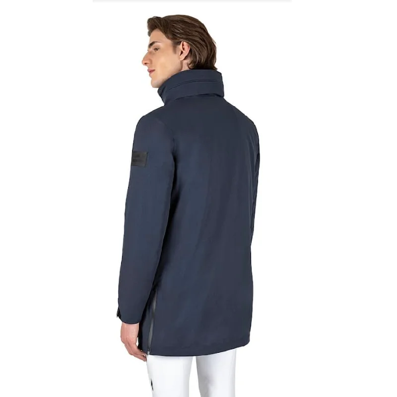 Equiline Men's Waterproof Jacket Corec Navy