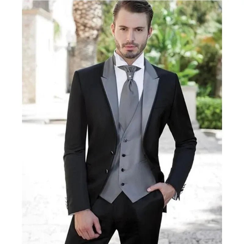 Fashion Men Suits Ternos Masculinos Slim