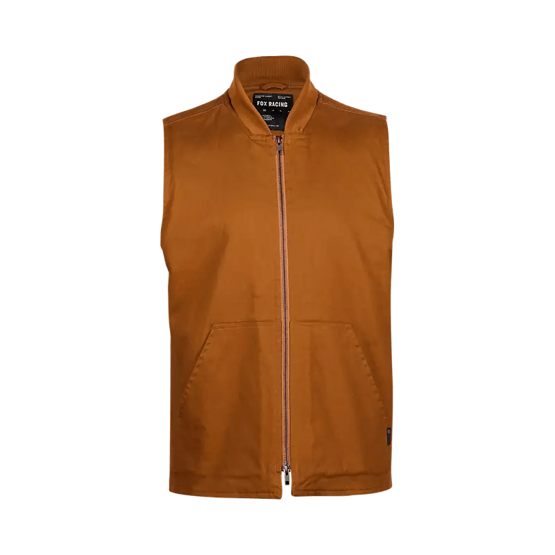 Fox Source Sherpa Vest Nutmeg Brown