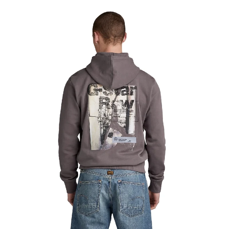 G-Star Men's Back Print Hoodie