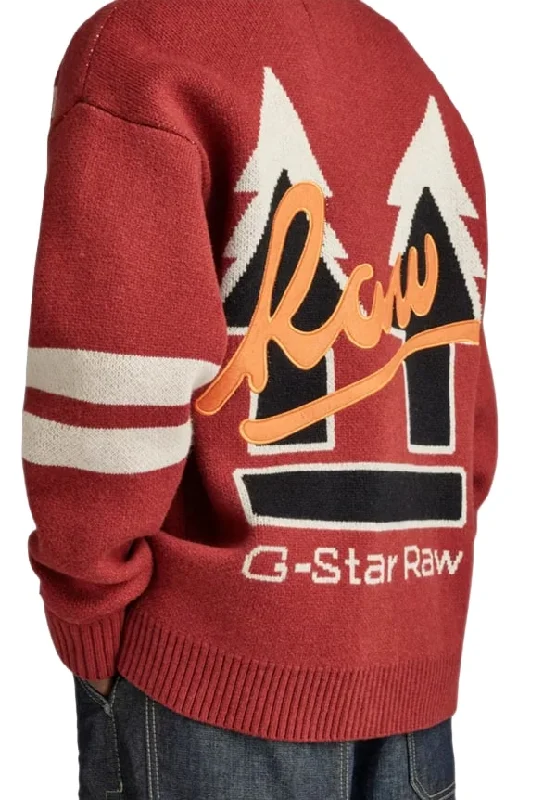 G-Star Raw Men's Holiday 89 GS Loose Knitted Cardigan