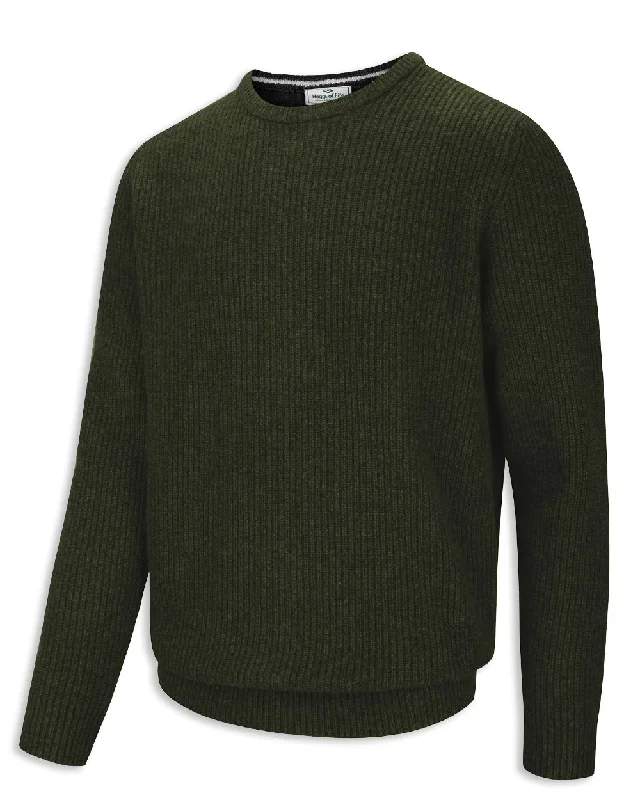 Hoggs of Fife Borders Ribbed Knit Pullover