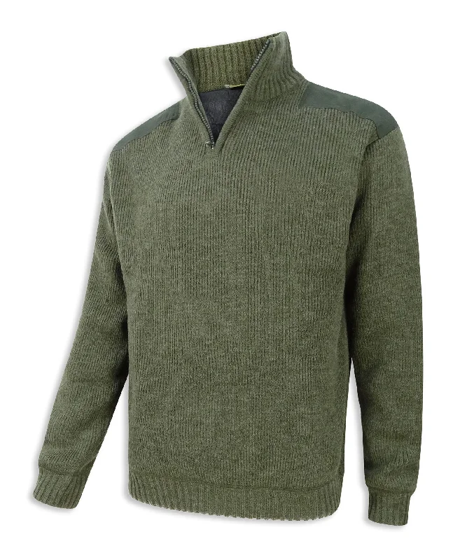 Hoggs of Fife Hebrides Zip Neck Windproof Pullover