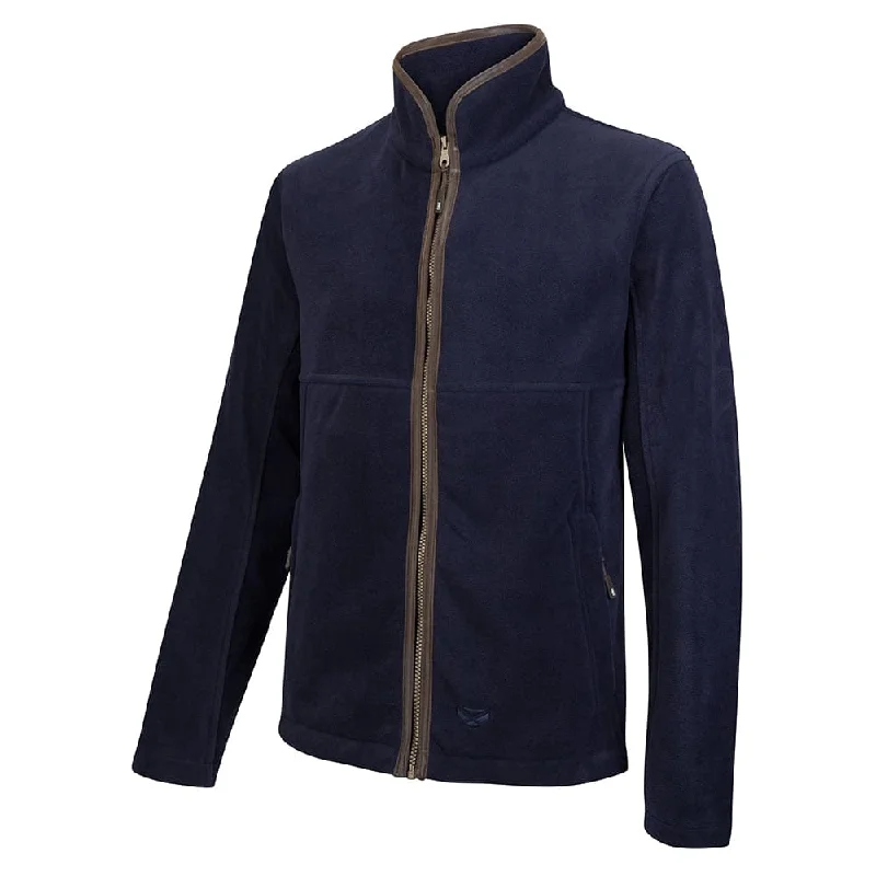 Hoggs Of Fife Men's Stenton Fleece Jacket Navy