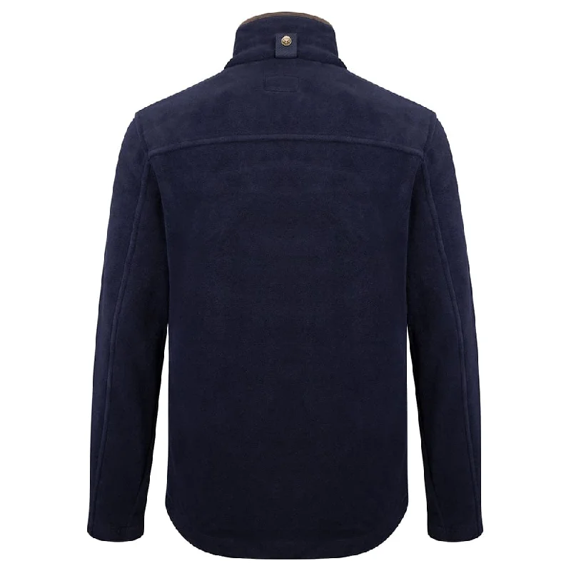 Hoggs Of Fife Men's Stenton Fleece Jacket Navy