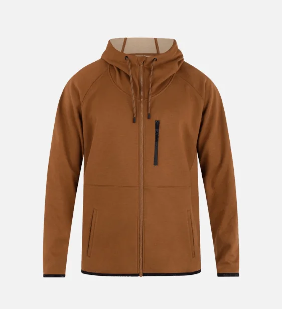 Hurley Cabrillo Heat Full Zip Fleece Bronzed