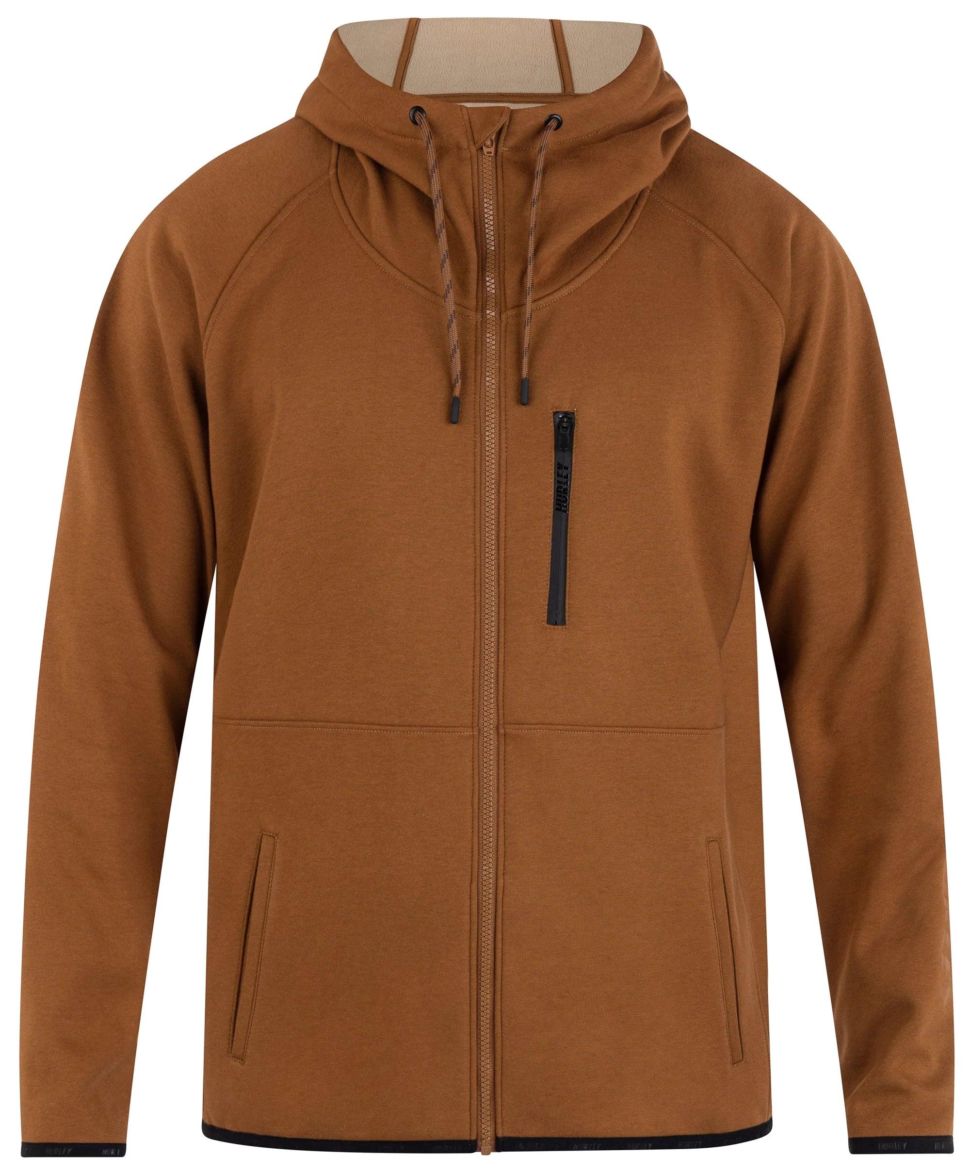 Hurley Cabrillo Heat Full Zip Fleece Bronzed