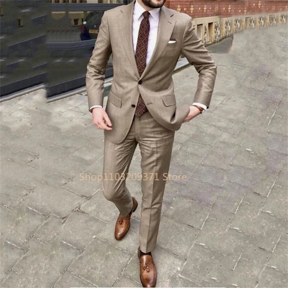 Fashion Men's Suits Latest Design 2 Pieces with Pants