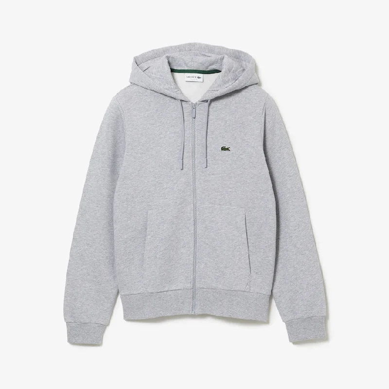 Lacoste Men's Fleece Long Sleeve Zipped Hoodie