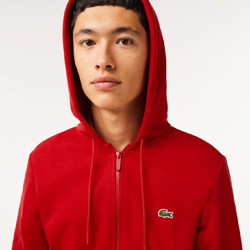 Lacoste Men's Fleece Long Sleeve Zipped Hoodie