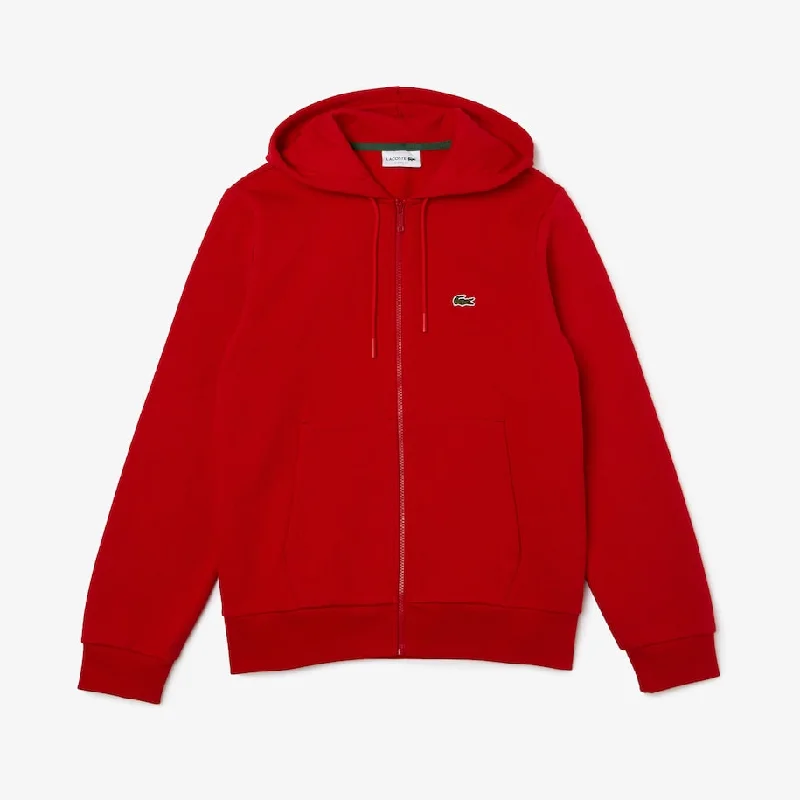 Lacoste Men's Fleece Long Sleeve Zipped Hoodie