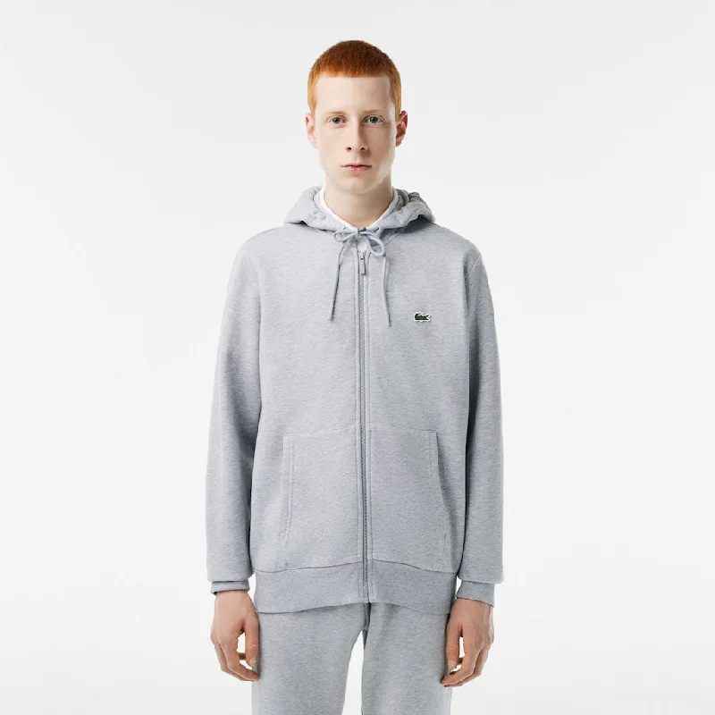 Lacoste Men's Fleece Long Sleeve Zipped Hoodie