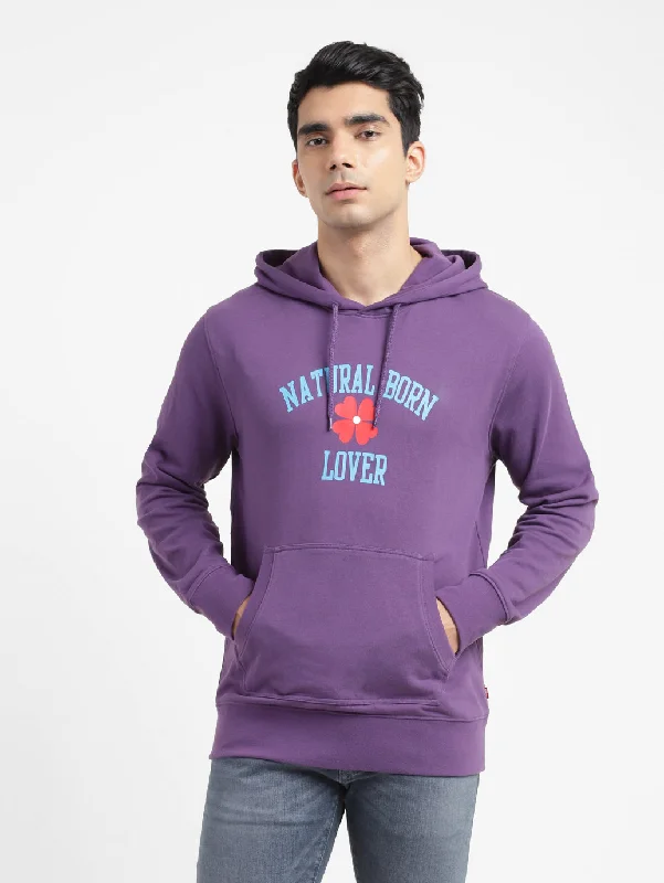 Men's Printed Hooded Sweatshirt