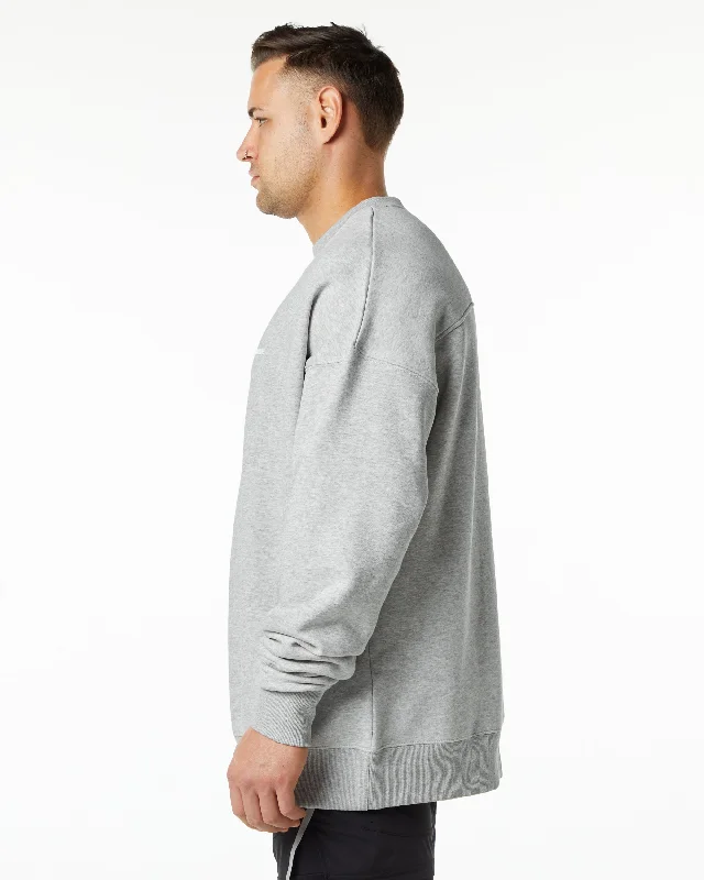 Classic Crew - Heather Grey