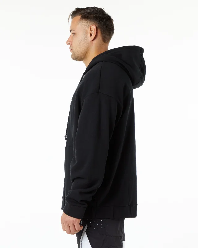 Classic Zip Jacket - Black