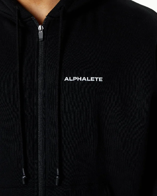 Classic Zip Jacket - Black