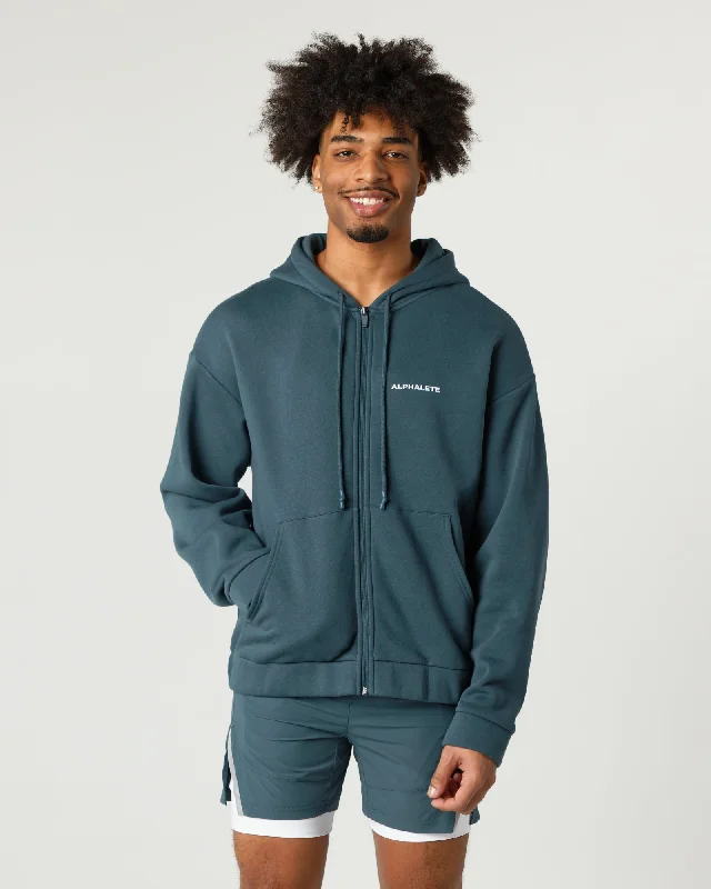 Classic Zip Jacket - Ocean