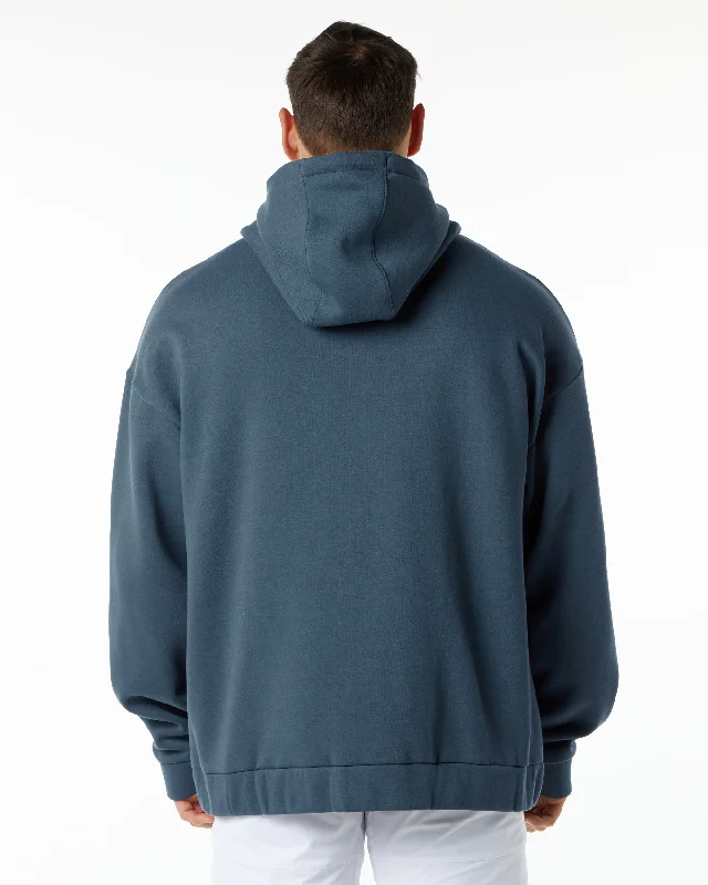 Classic Zip Jacket - Whale Blue