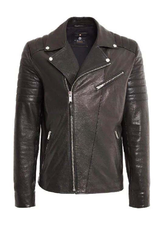 Pierre Leather Biker Jacket