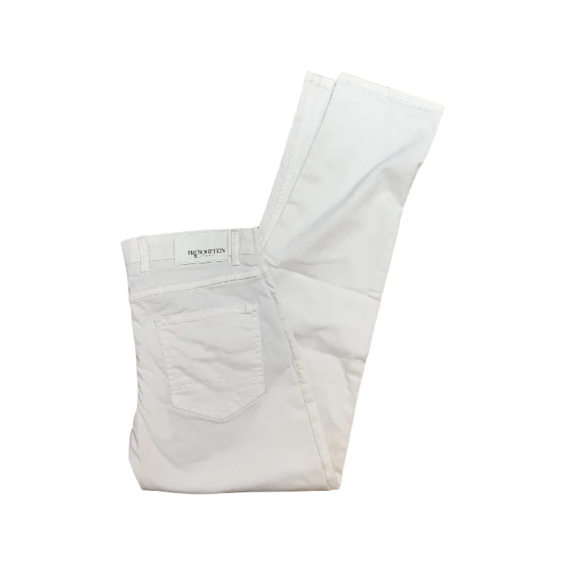 PrescriptionX White Straight Cut Slacks