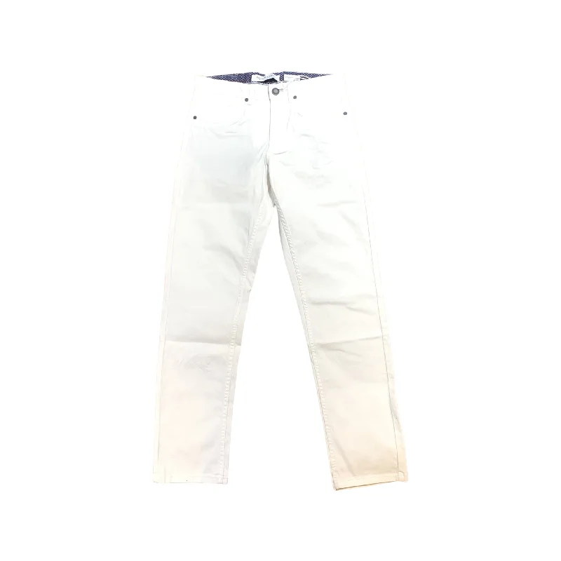 PrescriptionX White Straight Cut Slacks