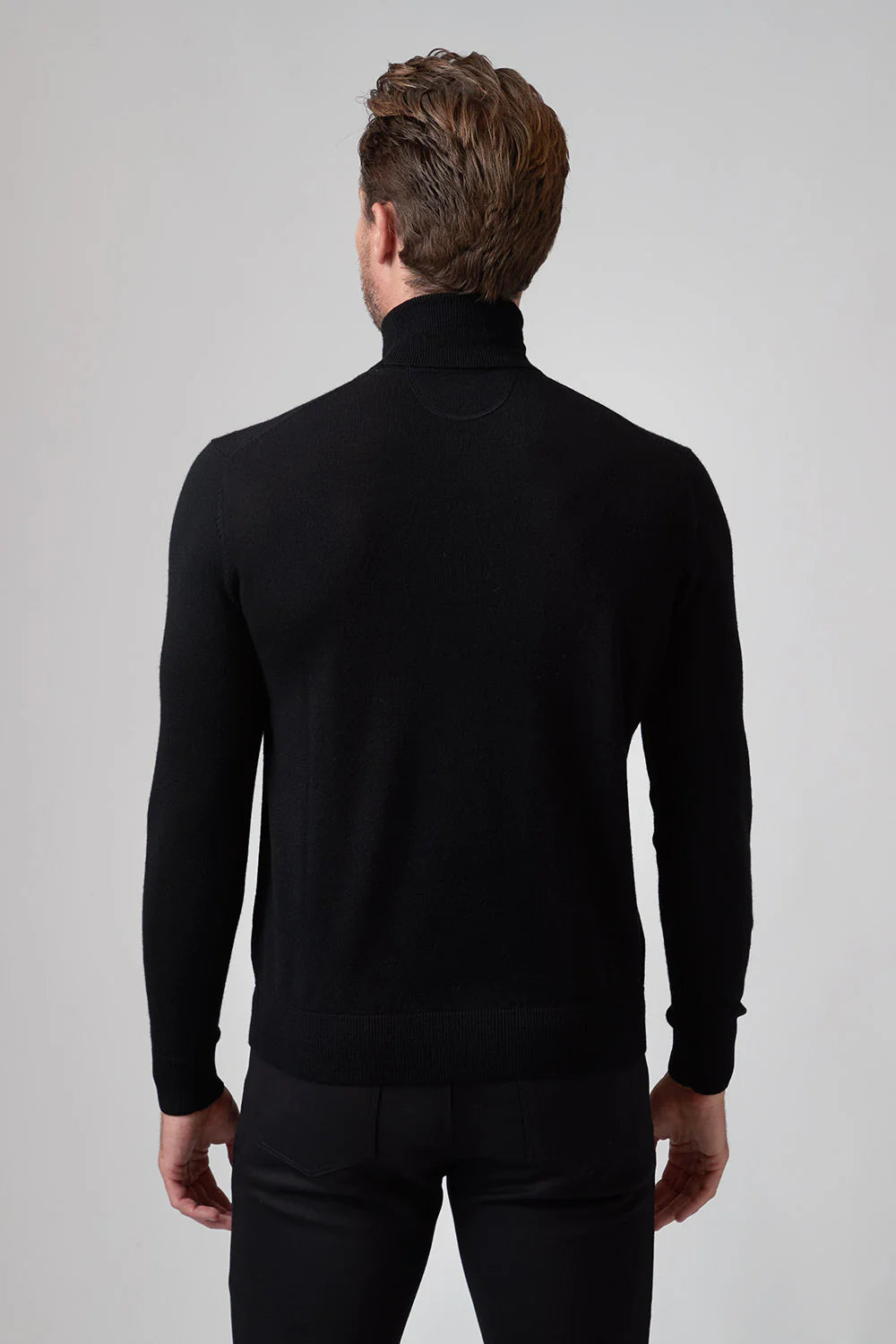 Raffi Percy Turtleneck in Black