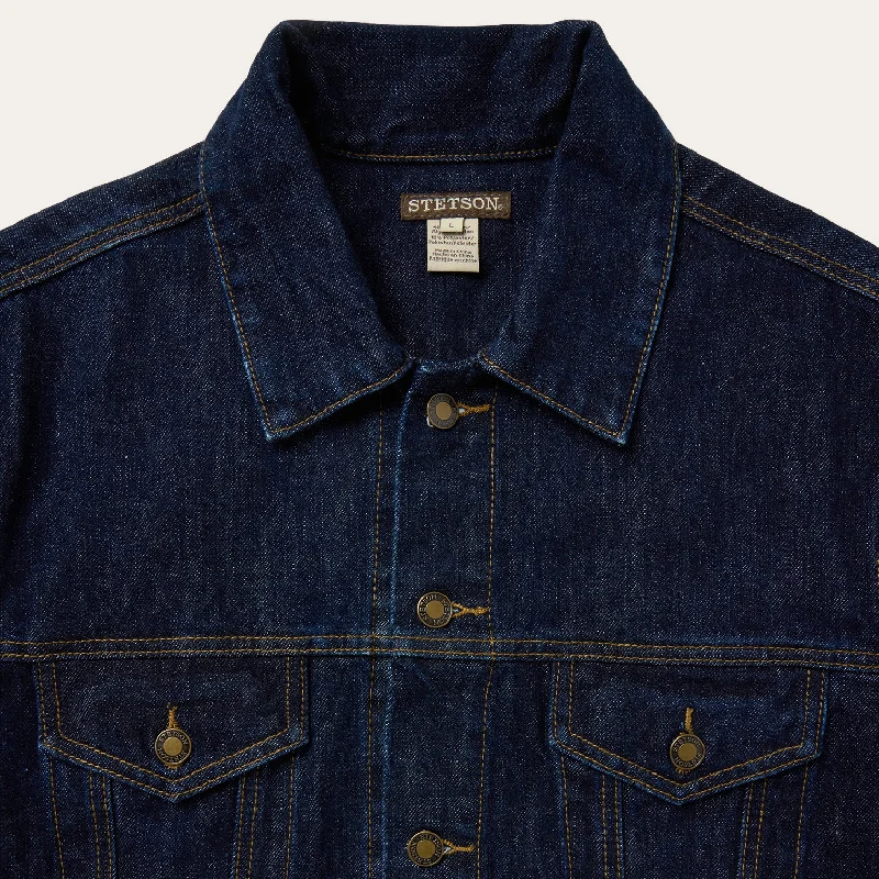 Raw Denim Trucker Jacket