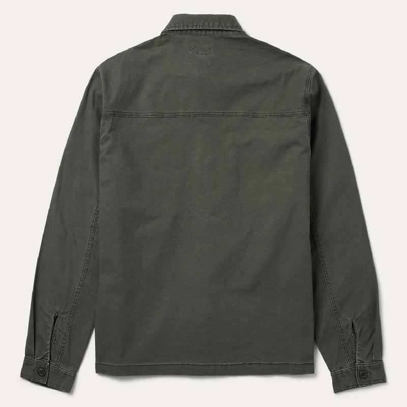 Stretch Canvas Jac-Shirt