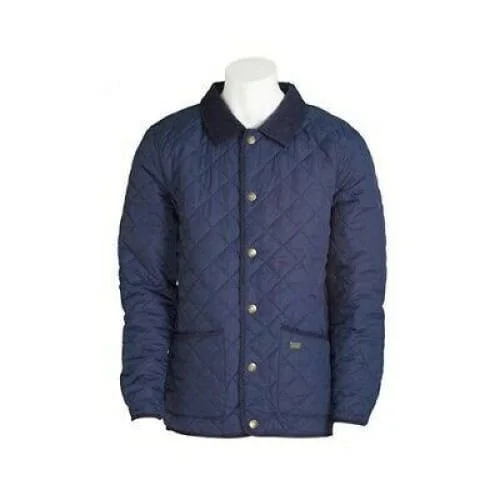 Toggi Kendal Men's Classic Quilted Jacket Navy