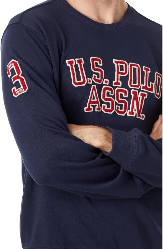 U.S. Polo Assn. French Terry Graphic Popover Applique