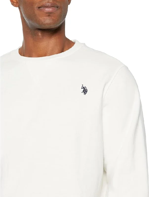 U.S. Polo Assn. Long Sleeve Popover Crew Neck Fleece Sweatshirt